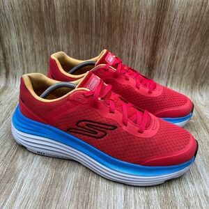 Skechers Max Cushion Endeavour Men's Size 11.5 Running Shoes Sneakers Red 220613